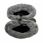 Aqua Stop Mongoose Winter Boots Faux Fur Lined Side Zipper Gray Size 7 Photo 6