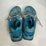 Altra timp trail running‎ shoes sneakers gaiter trap blue women’s size 8.5 Photo 5