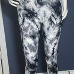 Eye Candy  tie-dye style leggings women Plus size X1 Black White Gray Activewear Photo 6