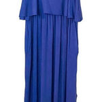 Sweet Lovely  By Jen Navy Maxi Dress Size Medium Photo 0