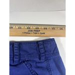 Anthropologie  Paper Boy Utility Cargo Skirt Womens Size 06 Blue Cotton Photo 8