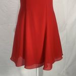 Rampage  Vintage Red Cocktail Mini Dress Size 3 Photo 2