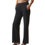 NWOT American Giant Ponte Straight Pants Women’s Size Large Black Photo 1