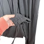 Anthropologie Hei Hei  Monterrico Embroidered Waist Harem Pants Grey M Photo 3