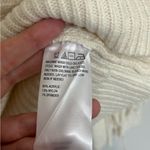 NWT G by Giuliana Black Label Boho Fringe Sleeve Polo Sweater in Ivory Photo 3