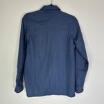 Outdoor Research Feedback Flannel Women's Shirt Steel Blue Size Small Photo 4