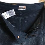 Mother The Looker Jeans sz 25 Stone Blue Glimmer Shimmer Jegging Low Rise Skinny Photo 7