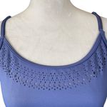 Victoria's Secret Sport L purple lined sports bra criss cross straps adjustable Photo 2