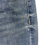 Old Navy Seam Back The Power Blue Jean Perfect Straight Raw Hem Ankle Womens 8 Photo 9