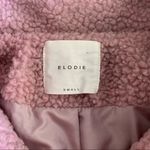 Elodie Anthropologie  Pink Sherpa Jacket Small Photo 4