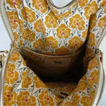 Emma Fox ‎ White Leather Fold Over Crossbody Purse Photo 7