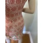Esley  RED EMBROIDERED‎ SHEATH DRESS SZ SMALL Photo 7
