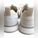 UGG  Women's Knit and Mesh Sneakers White Lace-Up Size 7.5 Photo 4