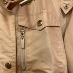 Dress Barn Woman Beige Nylon Zip Snap Hooded Jacket 18/20 Size undefined Photo 2