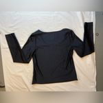 A New Day , Black scoop neck, Long‎ sleeve Tee shirt, size small Photo 6