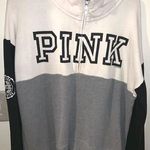 PINK - Victoria's Secret 3/4 Zip Long Sleeve Shirt Photo 0