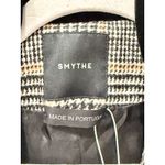 Smythe Glen Duchess Plaid Wool Single Breasted Button Blazer Jacket Women's 2 Gray Photo 2