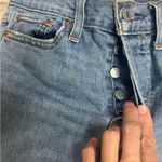 Levi's  Wedgie Skinny Jeans Womens 26 Blue Stretch Button Fly Distressed  Pre Own Photo 7