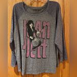 Lucky Brand Joan Jett World Tour II Crew Neck Raglan Long Sleeve Tee Shirt XXL Photo 2