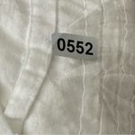 Ro’s Market by Roberta Freymann XS White Cotton Gauzy Embroidered Tank Dress Photo 7