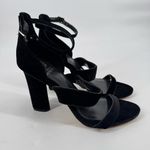 Vince Camuto New Velvet Robeka Heeled Sandal Black 8.5 Photo 1