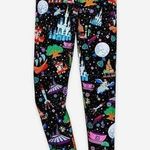 Parks Disney Attraction Icons Print Leggings Women’s XS Extra Small Photo 0