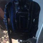 Earth Ragz blue and black hooded blanket L sweatshirt Blue Size L Photo 0