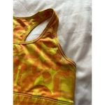 Nike  Yellow & Orange Sports Bra Woman’s Medium- See Description Photo 1