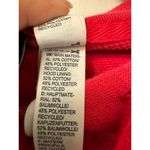 Adidas Women's Raspberry Pink Cotton Blend Logo Zip Up Hoodie XS Photo 5