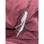 Abercrombie & Fitch  Red Lace V-Neck Sleeveless Peplum Blouse Tops Size Medium M Photo 6