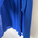 Lulus NEW Philosophy Royal Blue Short Sleeve Mini Wrap Dress Size XS Photo 5