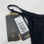 VIX Cheeky Swim Bottoms Size 8 Black NWT Solid Paula Hermanny Resort Beach Vaca Photo 2