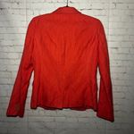 ✨J. Crew Schoolboy Blazer Soft Rumpled Harringbone Women's Coral Pink 4 Classic Red Photo 2