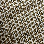 H&M Womens  mustard white navy print pants Photo 2