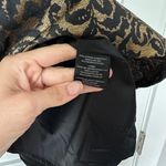 Belle Badgley Mischka Metallic Sleeveless Dress Photo 7