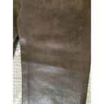 Max Studio  Brown Pull-On Faux Leather Leggings Size Medium New With Tag Casual Photo 3