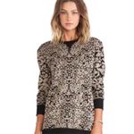 Rag and Bone  amoeba print patterned brown long sleeve crewneck Size XS Photo 7