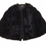 Brandon Thomas Brown Faux Fur Cape/Capelet Photo 6
