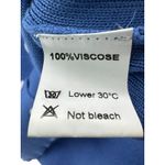 SNDYS Revolve Blue Cropped Cardigan Sweater Women's XS Long Sleeve Button Front Photo 2