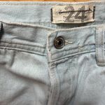 We The Free Free People  Maggie Ripped Crop Straight Leg Jeans Photo 4