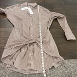Veronica Beard NWT Roanoke Striped Shirtdress Sz 8 Photo 11