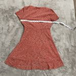 Madewell Posy Ruffle Faux Wrap Dress in Twisted Vines Terra Cotta Size 4 Beach Photo 13