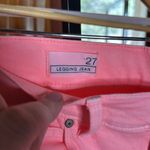 Gap NWT  1969 Legging Skimmer Jeans Neon Flamingo Size 27 Photo 5