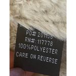 Women size M cropped faux fur suede gray short sherpa jacket Size M Photo 2