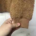 American Eagle : Teddy Sherpa Cropped Pullover Crewneck Sweatshirt Comfy Size XS Photo 5