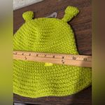 Hot Topic Shrek Crochet Bucket Hat NWT Photo 6