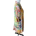 Johnny Was  Braemar Eleon Dress Silk Floral Colorful Womens Xsmall NWT Photo 2