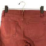Madewell Maroon Low Rise Skinny Skinny Ankle Denim Jeans Women Sz 24 Photo 8