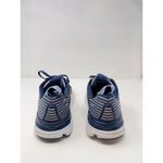 Hoka One One Womens Shoes Blue Pink Bondi 6 Athletic Low Top Sneakers US 10.5 Photo 5