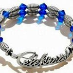 ALEX AND ANI Disney’s  Mickey Mouse Celebrate Bracelet in silver and blue Photo 0